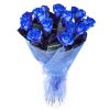 Фото товара 17 синих роз (крашеных) в Черкассах