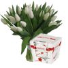 Фото товара 101 красный тюльпан в коробке в Черкассах