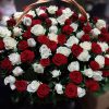 Фото товара 100 красно-белых роз в Черкассах