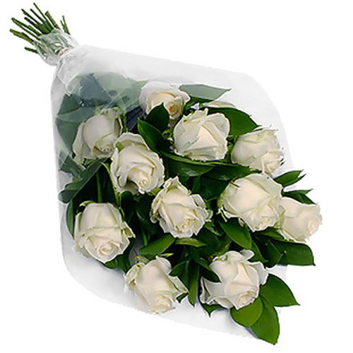 Фото товара 11 білих троянд в Черкассах
