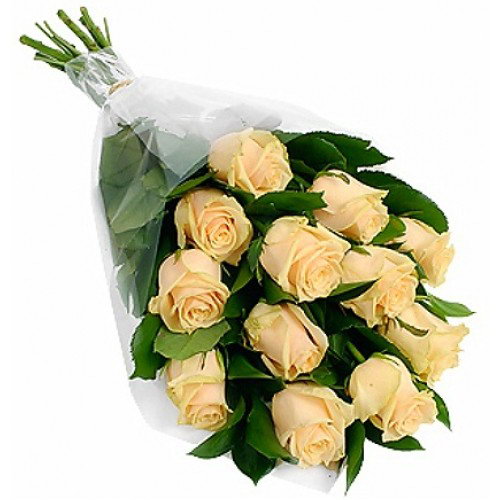 Фото товара 11 кремових троянд в Черкассах