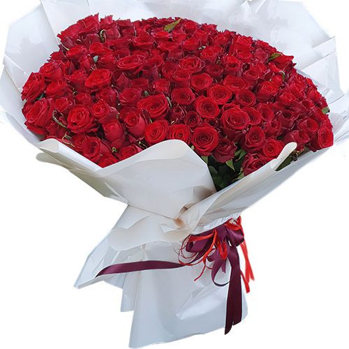 Фото товара 201 червона троянда в Черкассах