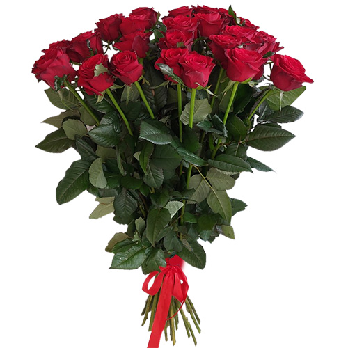 Фото товара 21 червона троянда в Черкассах