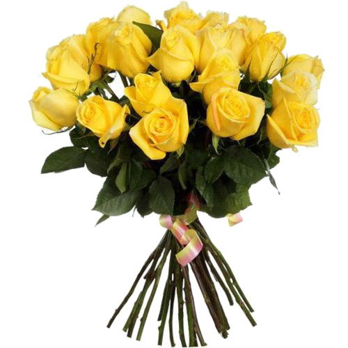 Фото товара 25 жовтих троянд в Черкассах