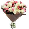 Фото товара 101 рожева троянда в коробці в Черкассах