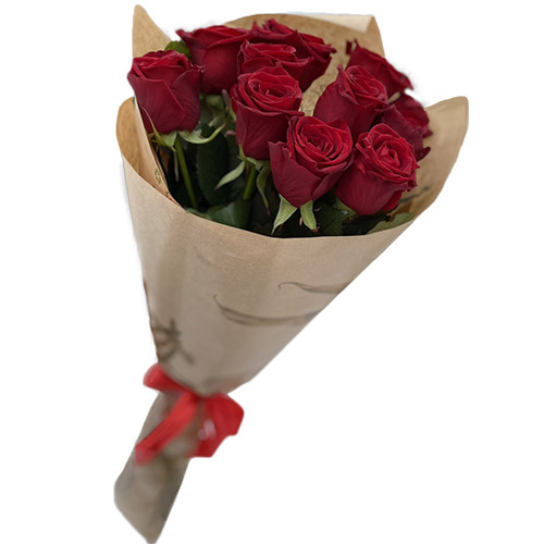 Фото товара Букет красных роз 11 шт в Черкассах